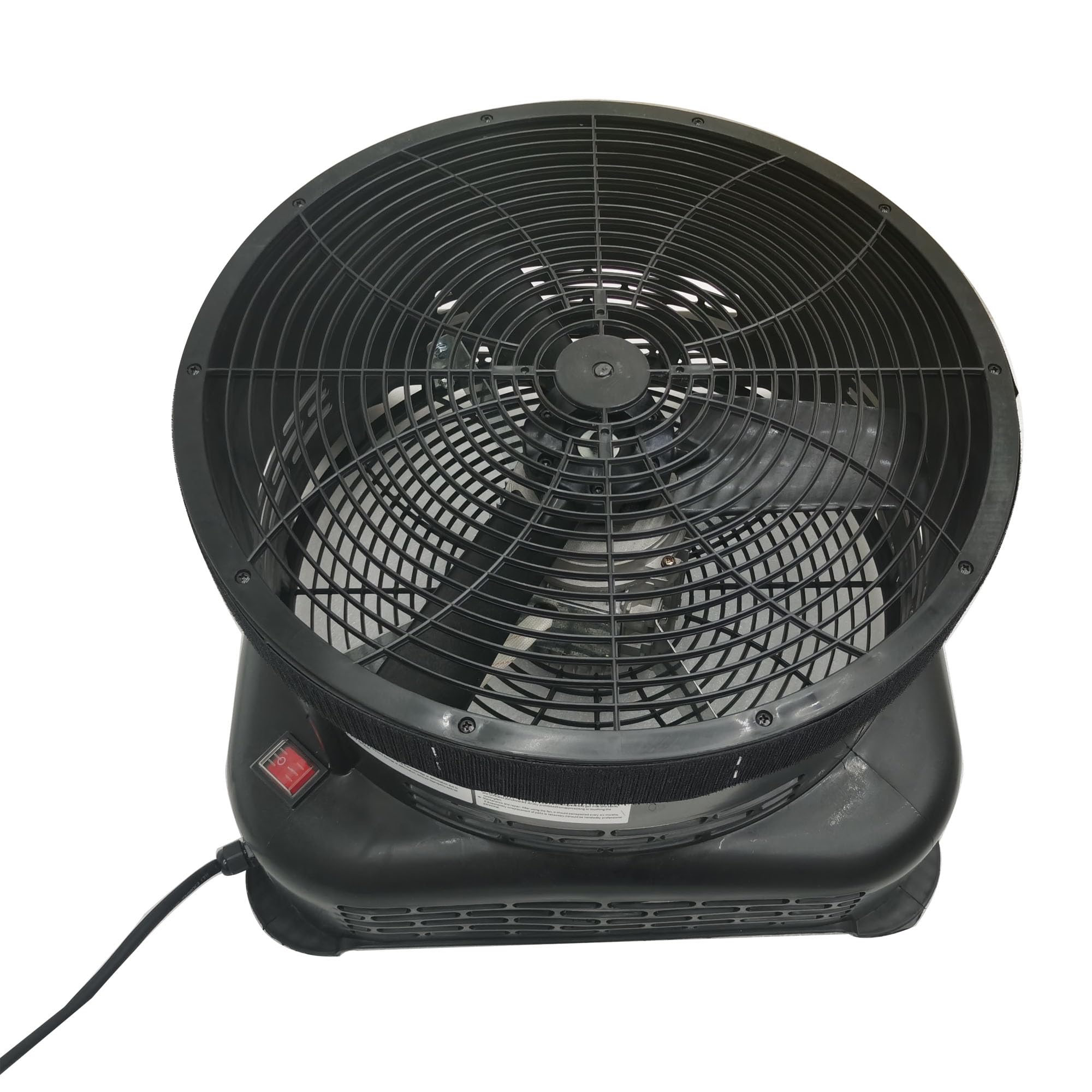 INTSUPERMAI 1HP Inflatable Air Blower Fan - 17.7 Inch Diameter, 20ft Max Height for Dancing Tube Man & Sky Dancers (110V) - Perfect for Advertising, Events, and Outdoor Promotions