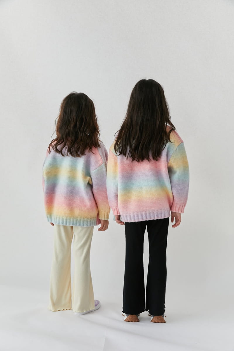 Rainbow Knit Cardigan for Women - Soft Colorful Sweater | Perfect for Spring, Fall & Casual Outfits