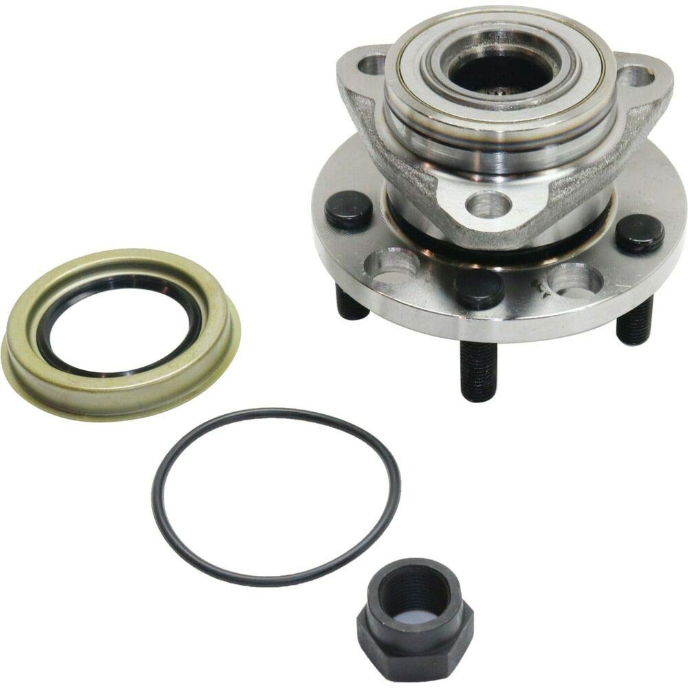 2-Pack Front Wheel Hub and Bearing Assembly 513017-K2 - Compatible with 1984-89 Buick Skyhawk, 1986-98 Buick Skylark, 1986-87 Buick Somerset, 1985 Buick Somerset Regal, 1984-88 Cadillac Cimarron - Perfect for Smooth Ride & Wheel Replacement