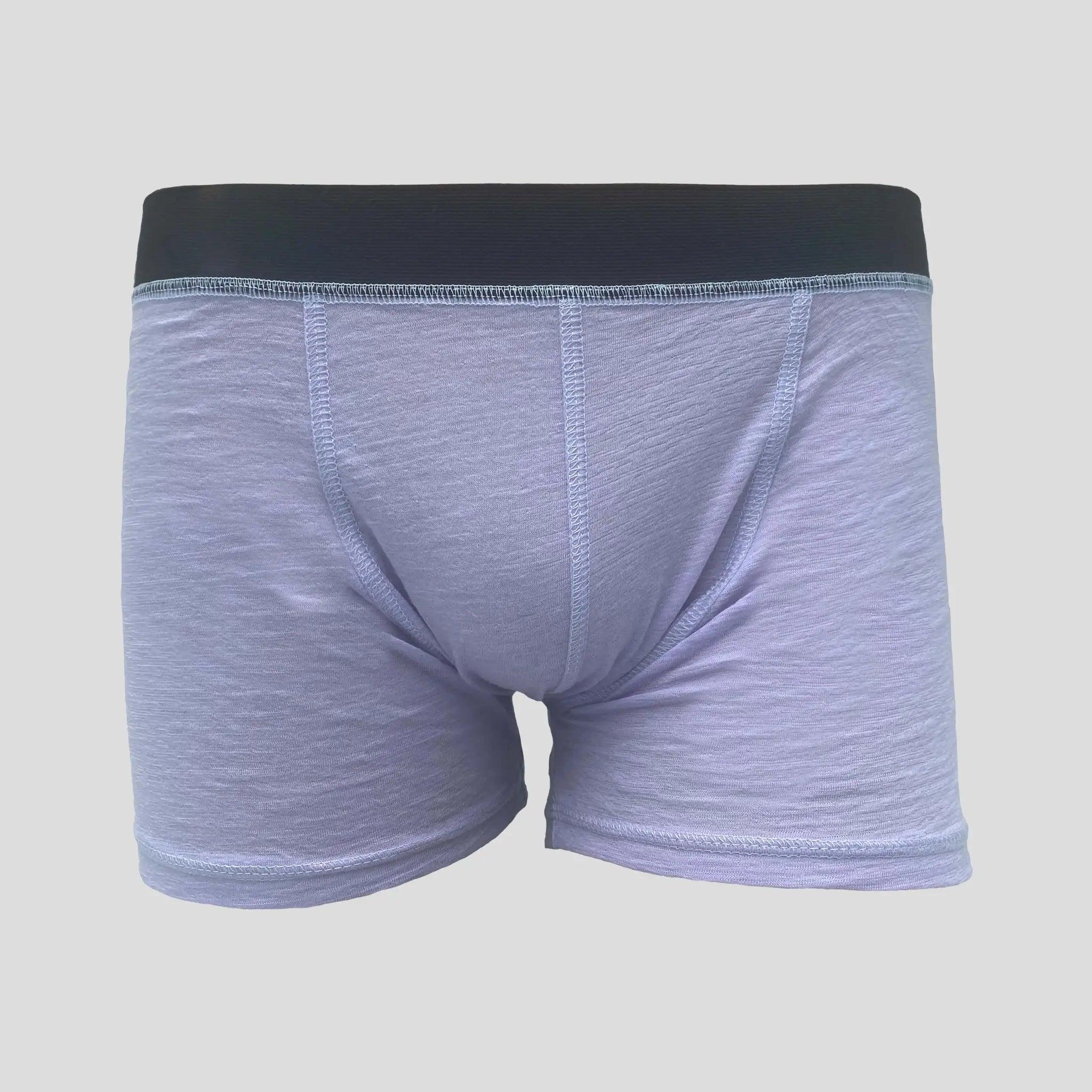 Ultra-Soft Men's Alpaca Wool Boxer Briefs - 160 GSM Lightweight Underwear for All-Day Comfort | Perfect for Travel, Hiking & Cold Weather Activities