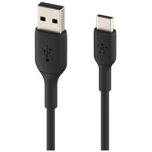 Belkin BoostCharge USB-A to USB-C Cable 1M (3.3ft) Fast Charging & Data Sync Cable for iPhone 15/14/13, Samsung Galaxy, iPad, MacBook - Perfect for Home, Office & Travel Charging