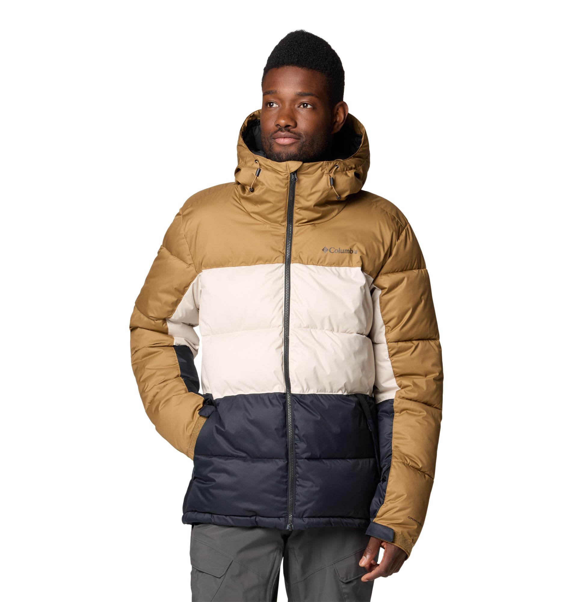 Men's Waterproof Slope Style Jacket - Lightweight Windproof Ski Jacket for Men - Perfect for Skiing, Snowboarding & Winter Outdoor Activities