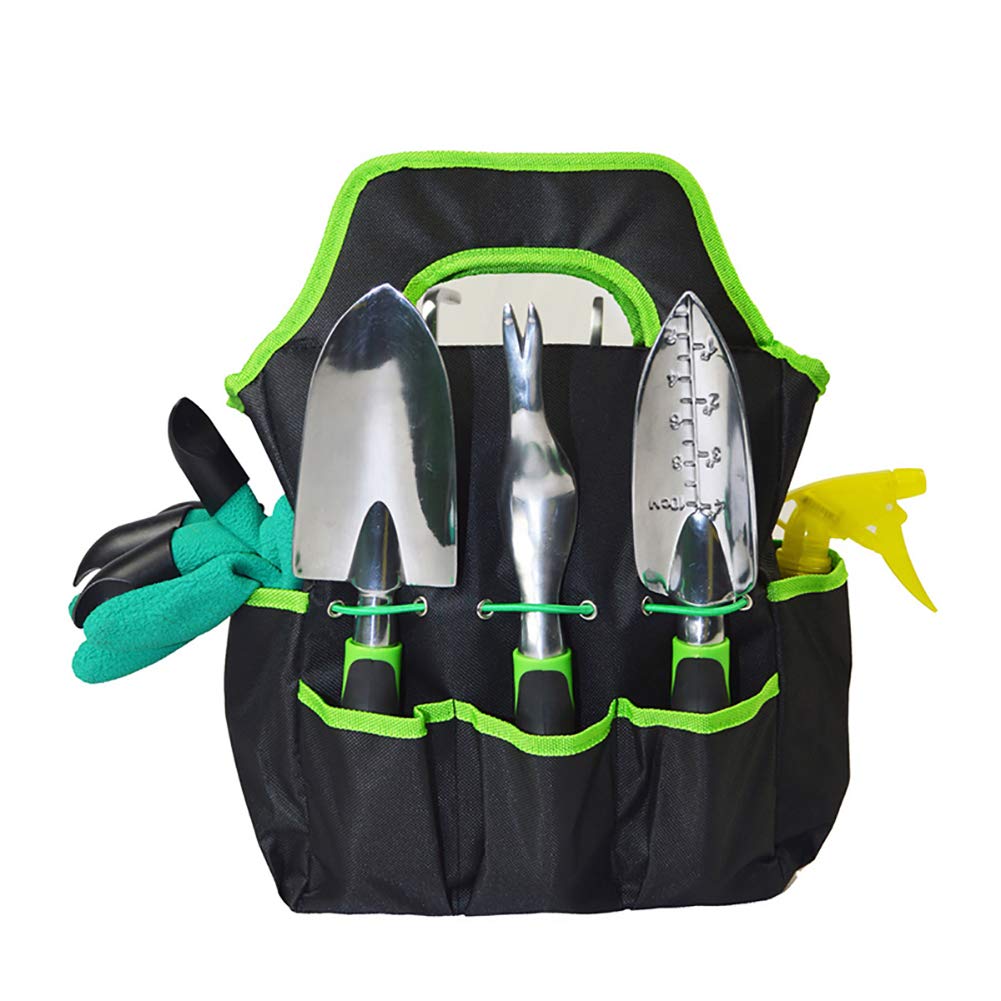 YUEGOO Premium Garden Tools Set - Magnesium Aluminum Kettle, Bonsai Shovel & Scissors for Professional Gardening | Perfect for Home Gardeners, Landscaping & Bonsai Care
