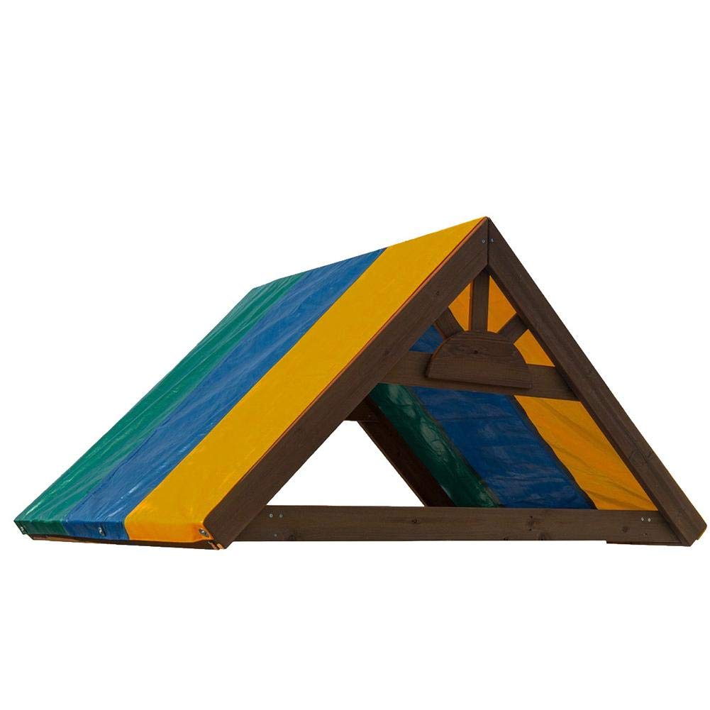 Replacement Swing Set Tarp - Waterproof Collapsible Shade Canopy for Swingsets (132x228cm) - UV-Resistant Sun Protection for Backyard, Playground & Outdoor Activities