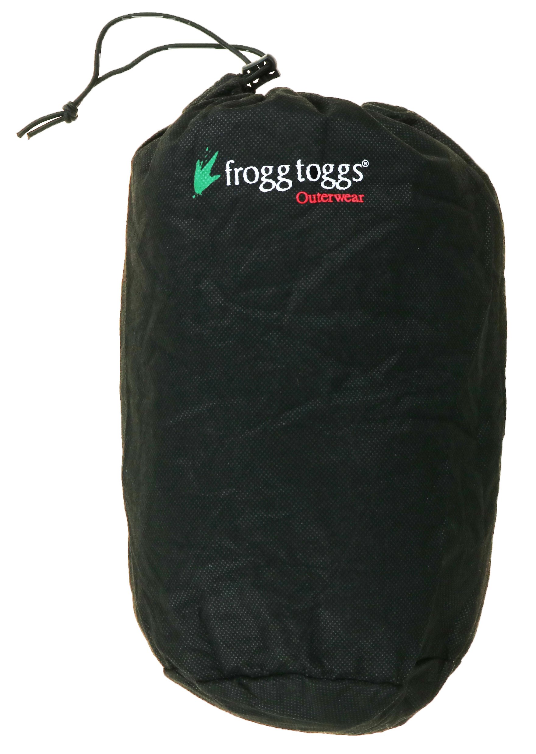 FROGG TOGGS Men's Classic Waterproof Stuff Sack for Suitcase & Travel Gear - Black, One Size US - Perfect for Camping, Hiking & Outdoor Adventures