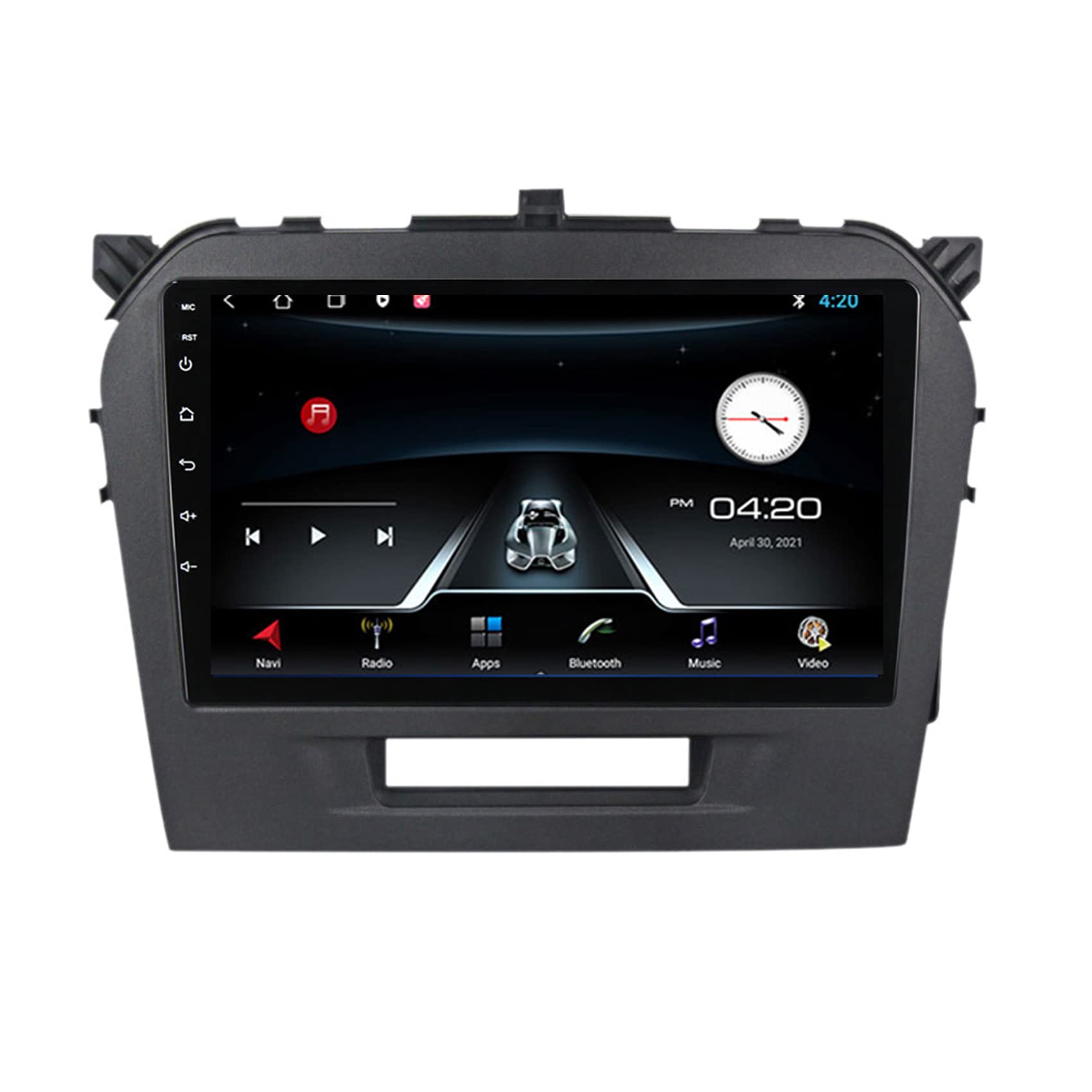 2014-2018 Suzuki Vitara Android 11 Car Stereo with GPS Navigation, WiFi, Bluetooth, CarPlay, DSP, FM Radio, Split Screen & Steering Wheel Control - Perfect for Road Trips, Daily Commutes & Hands-Free Driving