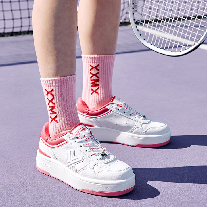 XXMX Logo Crew Socks - Comfortable Cotton Ankle Socks for Men & Women - Perfect for Casual Wear, Sports & Gifts