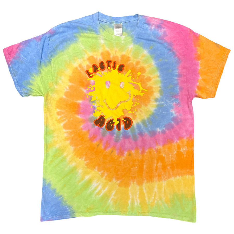 Lactic Acid Tie Dye T-Shirt for Men & Women | Trendy Vintage Style Cotton Tee | Perfect for Summer, Festivals & Casual Wear