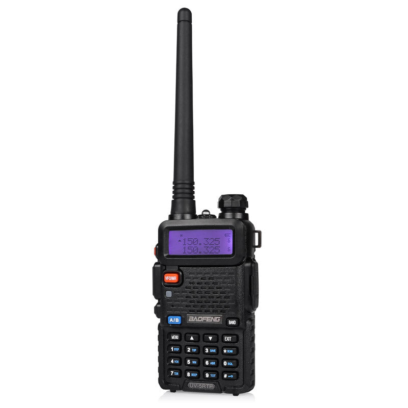 Baofeng UV-5RTP Dual Band Two Way Radio | 8W/4W/1W Tri-Power | USB Programming Cable Included | Ideal for Hiking, Camping & Emergency Communication