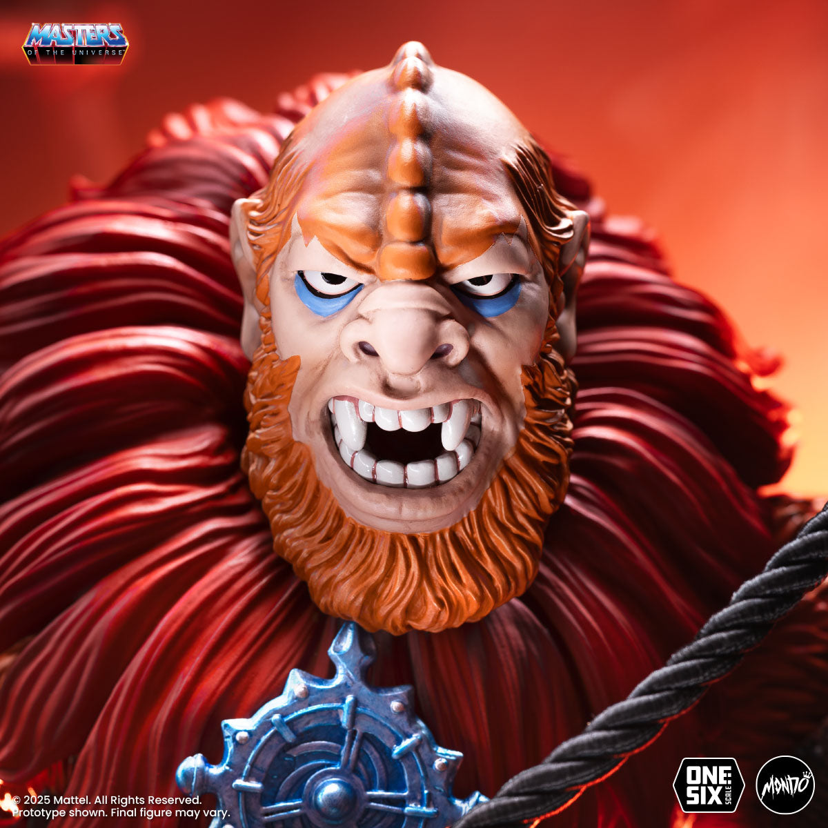 Masters of the Universe Beast Man 1/6 Scale Action Figure - Classic Variant Collectible Toy for Display & Play | Perfect for Fans, Collectors, and Home Decor