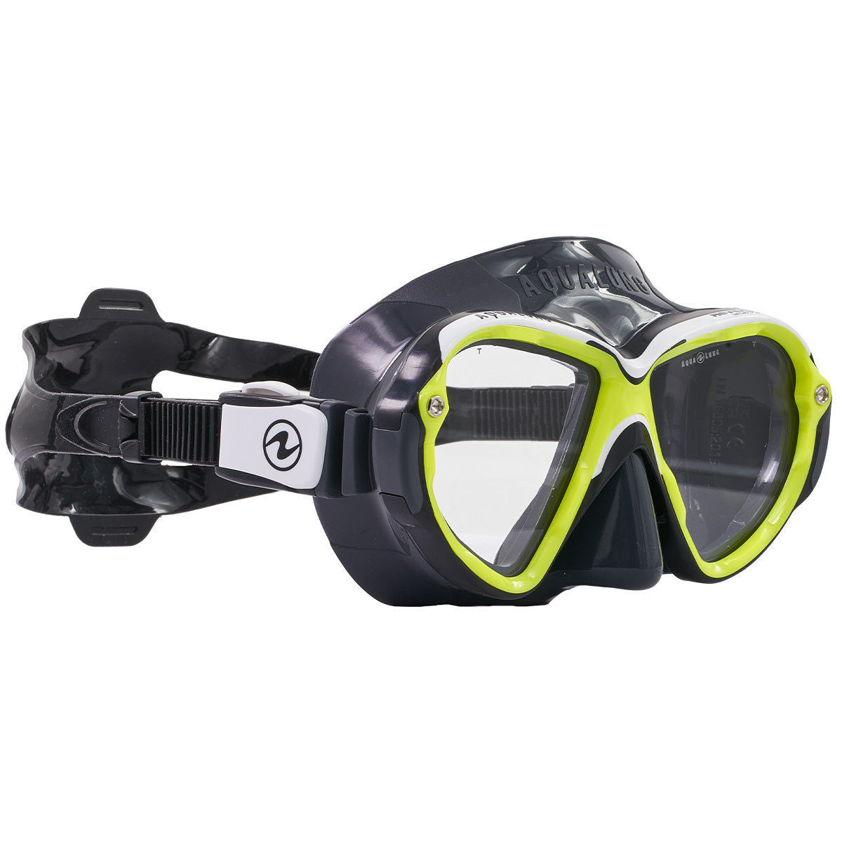 Aqualung Reveal Ultrafit Dive Mask - Yellow/White Small Size for Snorkeling & Scuba Diving - Perfect for Underwater Exploration & Marine Life Viewing