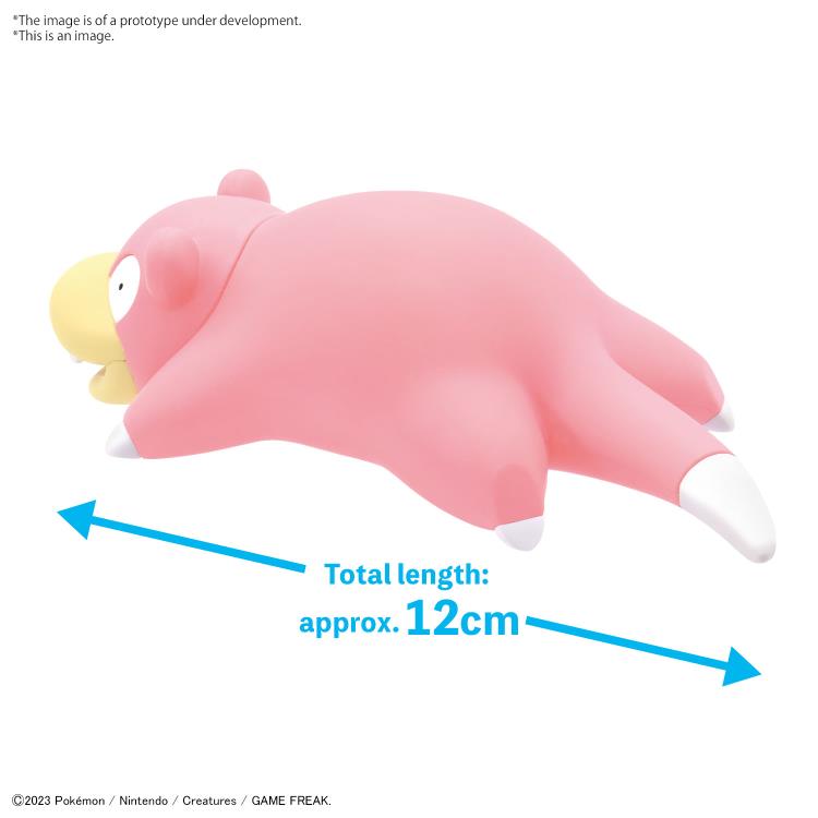 Bandai Quick Model #15 Pokemon Slowpoke / Ramoloss Model Kit – Easy Snap-Together Plastic Model for Collectors & Fans – Perfect for Display, Gifts & DIY Projects