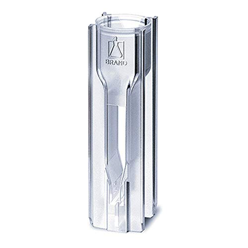 Azzota Ultra-micro UV-Transparent Disposable Cuvettes 100pcs - 70µL Lab Cuvettes with 8.5mm Window Height - German Made for Spectrophotometry, DNA/RNA Analysis & Biochemistry Experiments