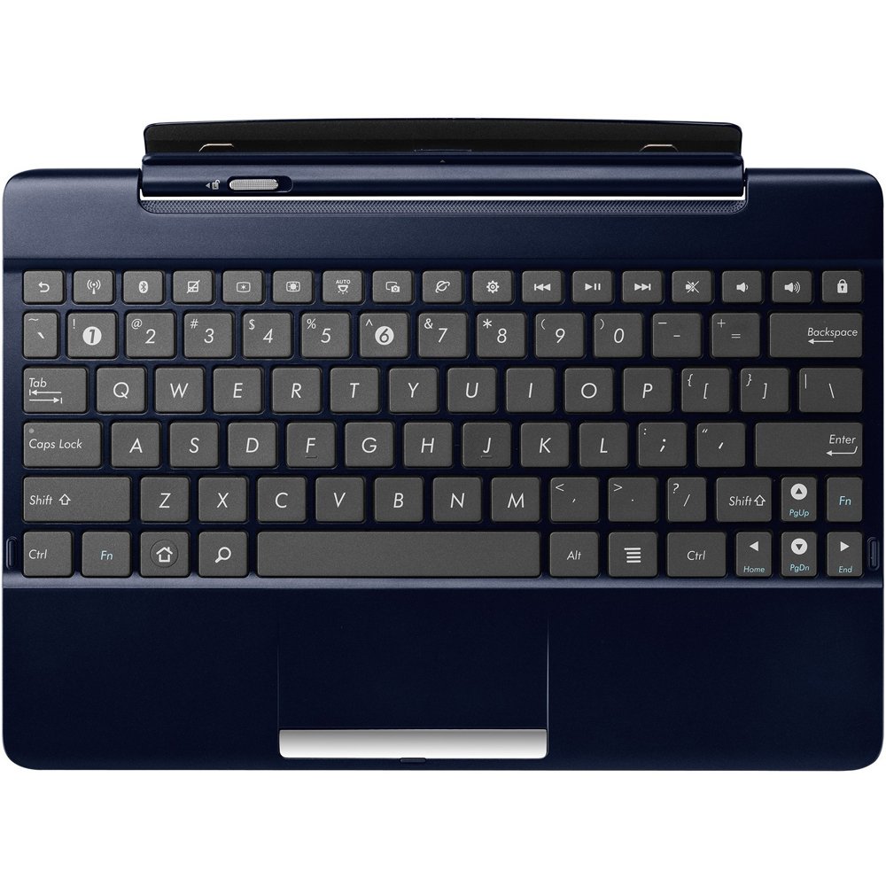 ASUS Transformer Pad TF300T Mobile Dock - Blue | Detachable Keyboard for ASUS Tablet | Perfect for Work, Travel & Home Use
