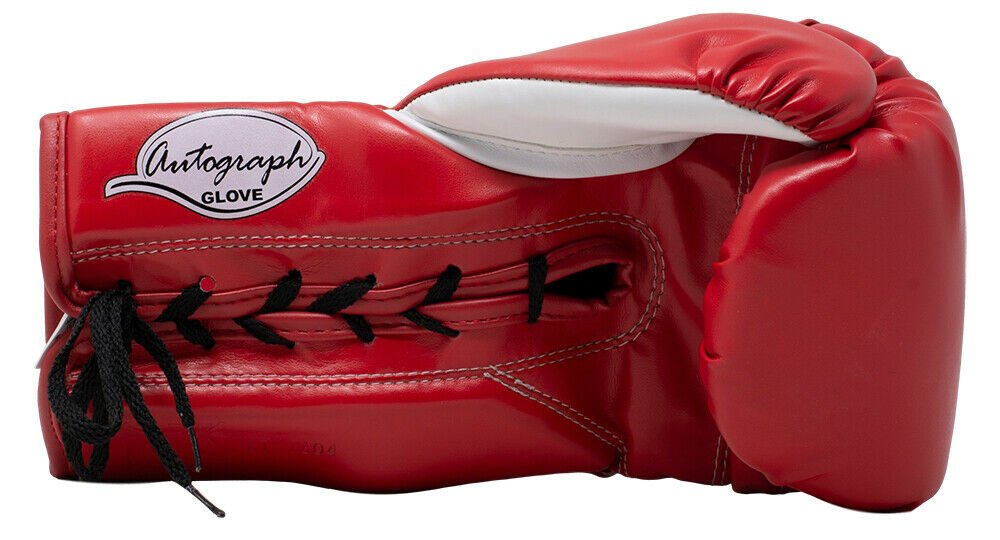 Mike Tyson Autographed Left Hand Red Cleto Reyes Boxing Gloves - JSA ITP Certified - Collectible Memorabilia for Boxing Fans & Sports Enthusiasts - Perfect for Display, Gifts, and Investment
