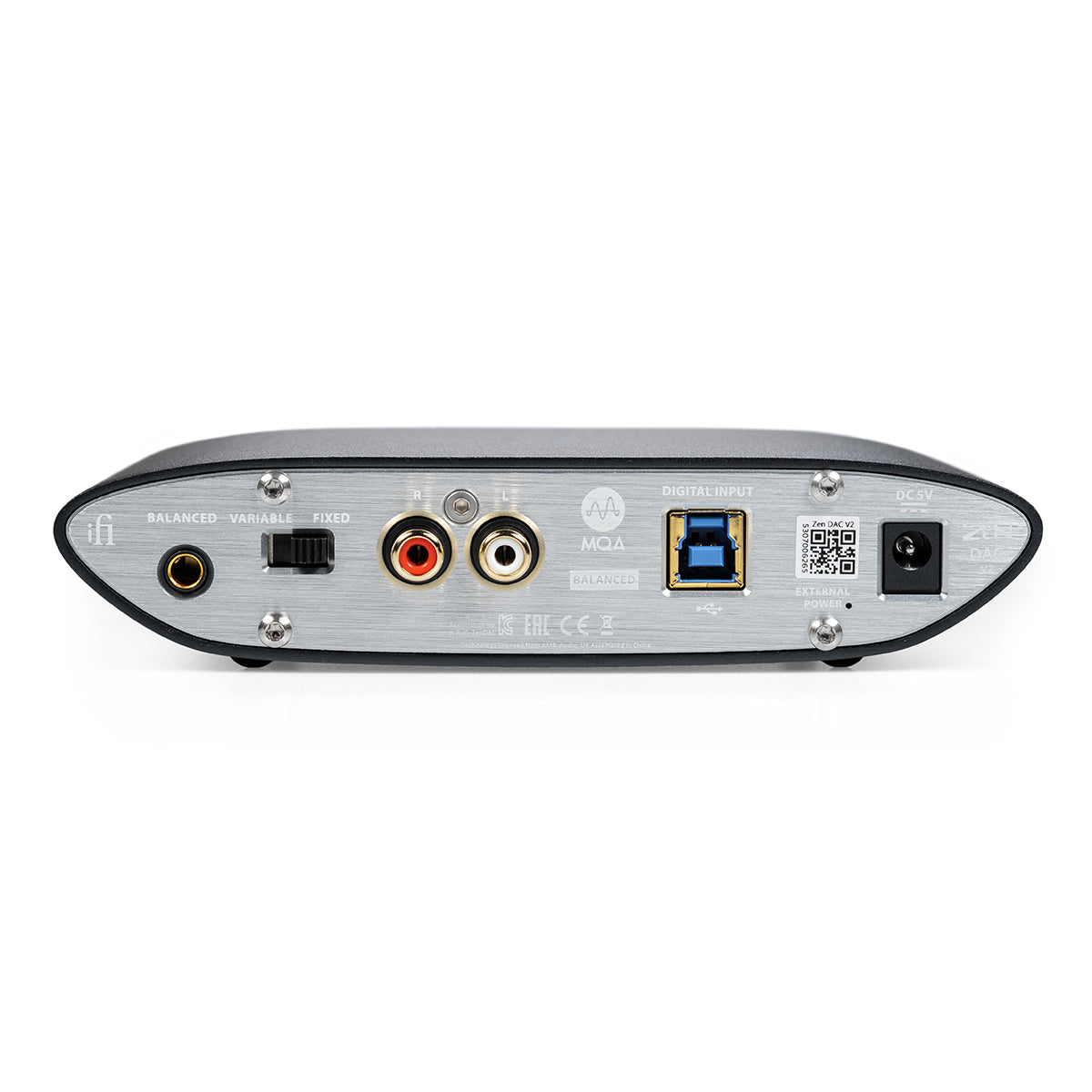 iFi ZEN DAC V2 Hi-Res USB DAC & Headphone Amplifier - Audiophile Sound Upgrade for Home & Studio Use (Open Box)