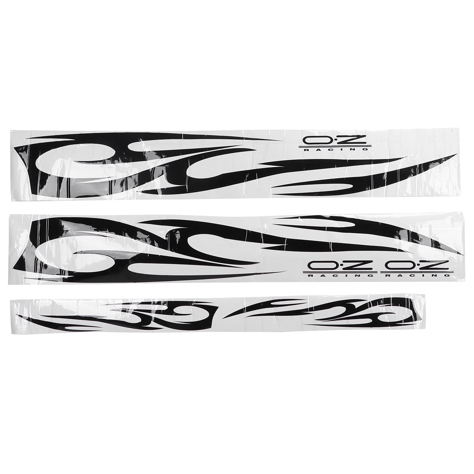 Aramox 3Pcs Universal Car Hood Stickers - Flame Decals Waterproof Strong Adhesive Vinyl Decoration for Cars, Trucks, Motorcycles - Upgrade Your Vehicle Style for Street Racing & Auto Shows