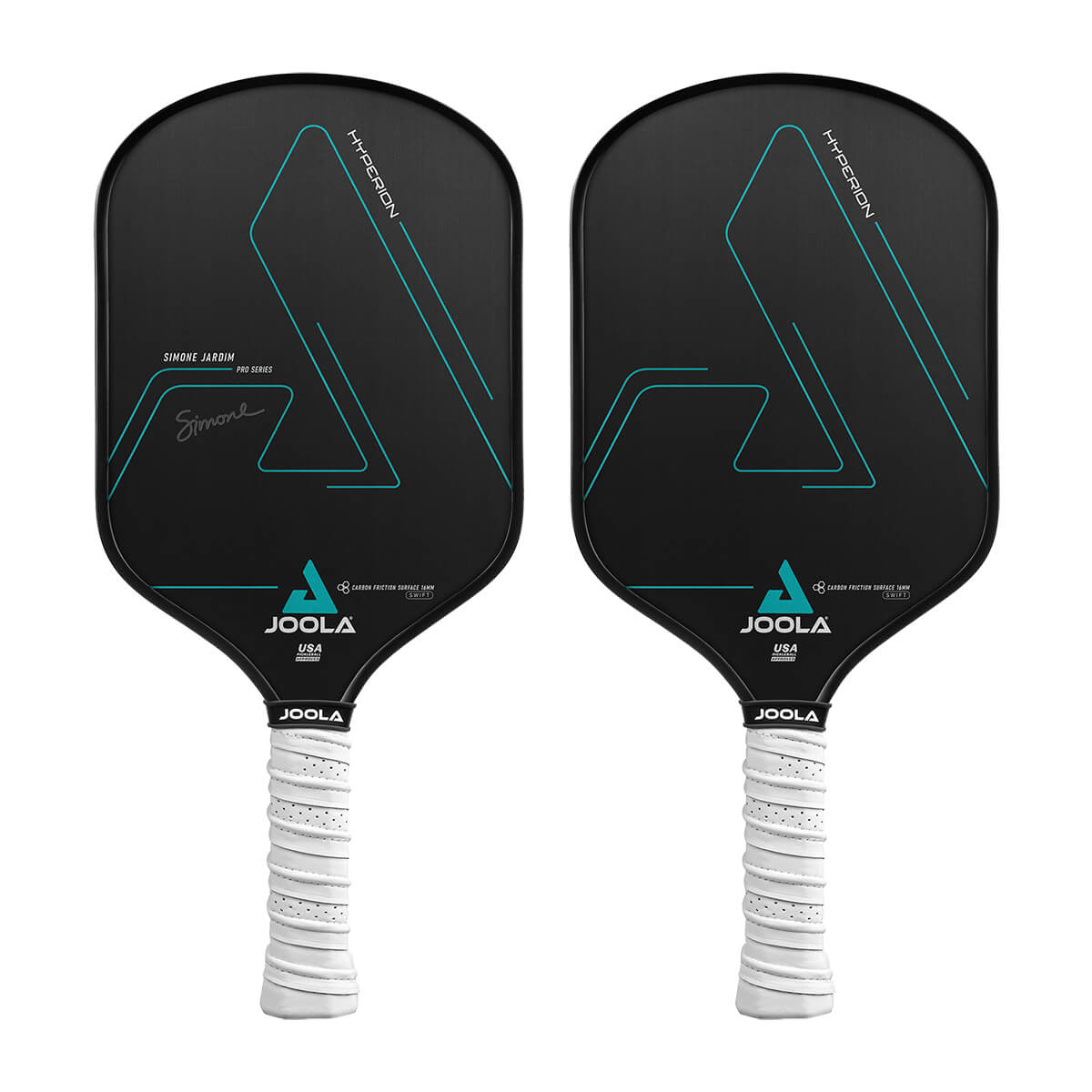 JOOLA Simone Jardim Hyperion CFS 16 Swift Pickleball Paddle - Premium Carbon Fiber Paddle for Competitive Play & Tournament Performance | Perfect for Outdoor & Indoor Pickleball Games