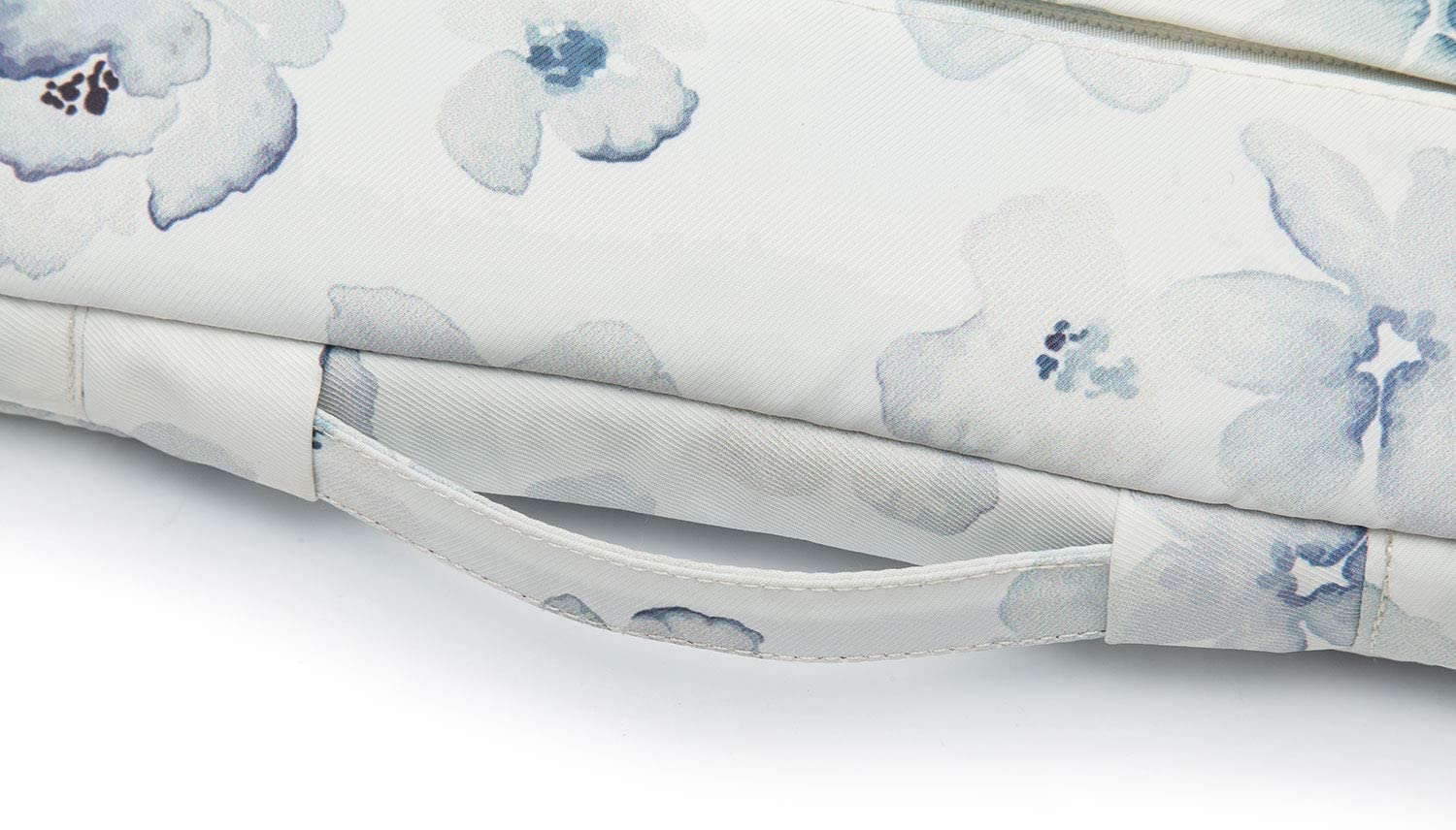 Kinmac 360° Protective Waterproof Laptop Sleeve Case with Handle - Fits MacBook Pro 16, 15-15.6 Inch Laptops (Chinese Ink Flower Design) - Perfect for Travel, Work & School Commute