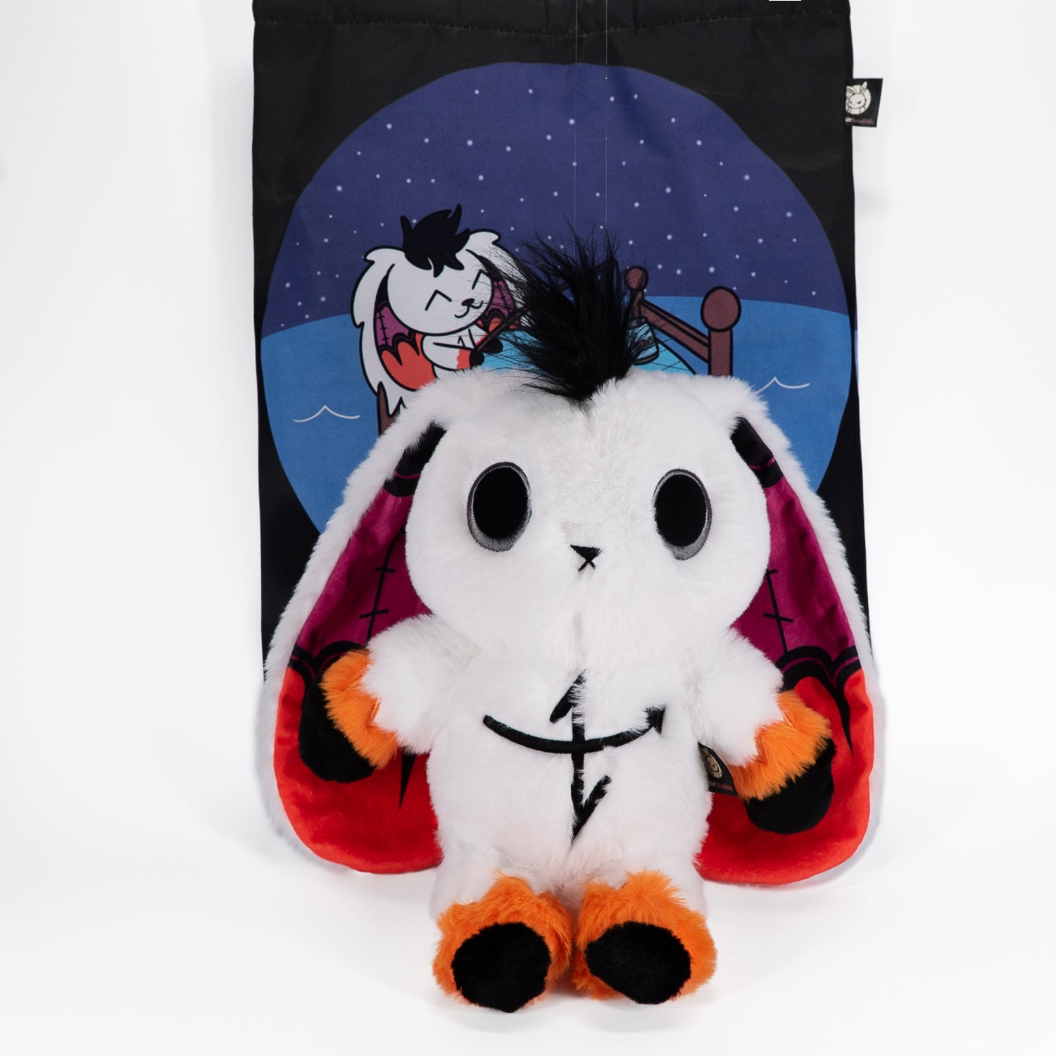 Plushie Dreadfuls Bed Rot Bunny - Soft Stuffed Animal Toy for Kids, Cute Plush Bunny for Bedroom Decor, Sleep Companion & Stress Relief Gift