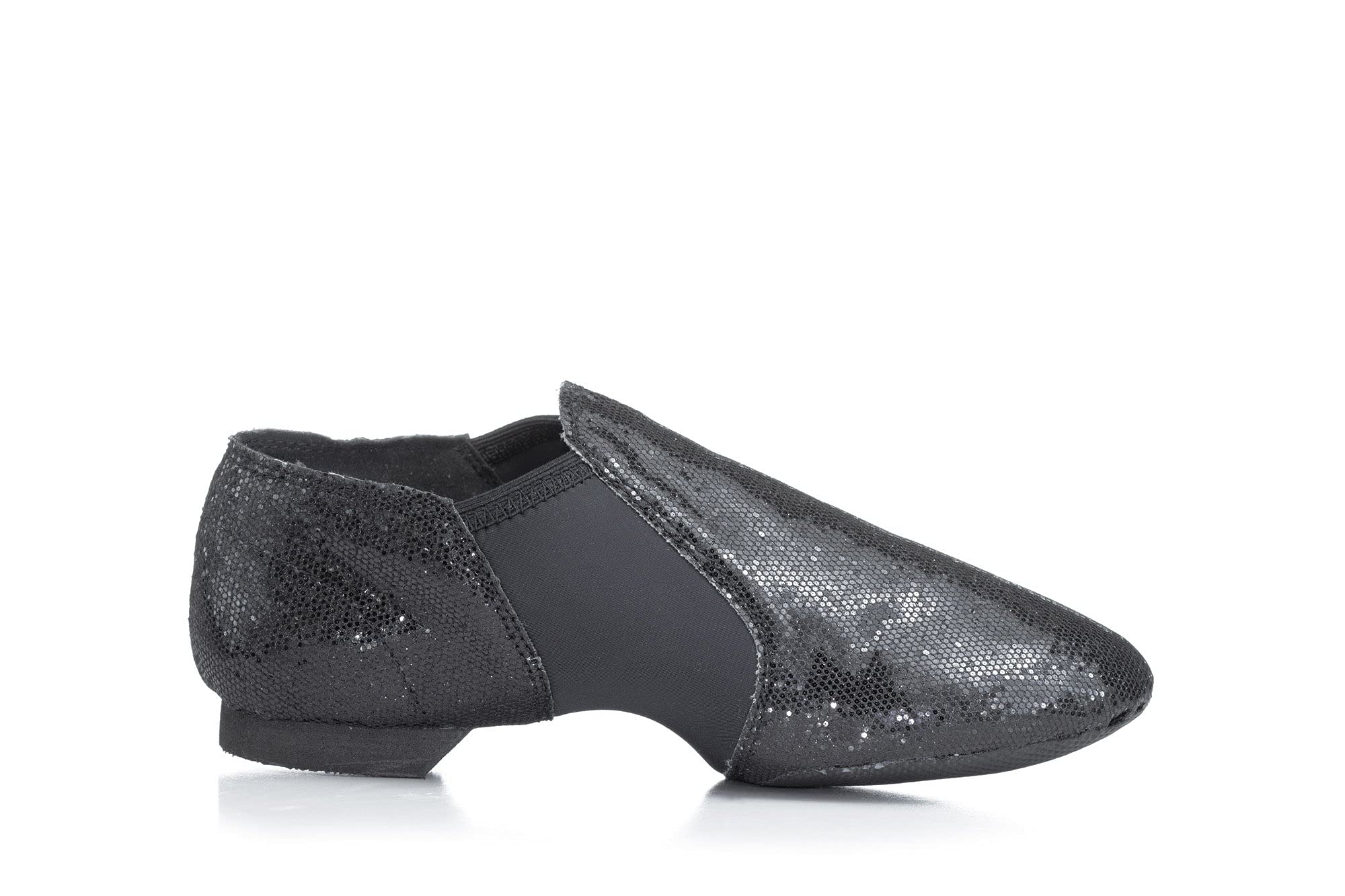 Double Platinum Women's Glitter Jazz Dance Shoes - Perfect for Jazz, Tap, Ballroom & Performance