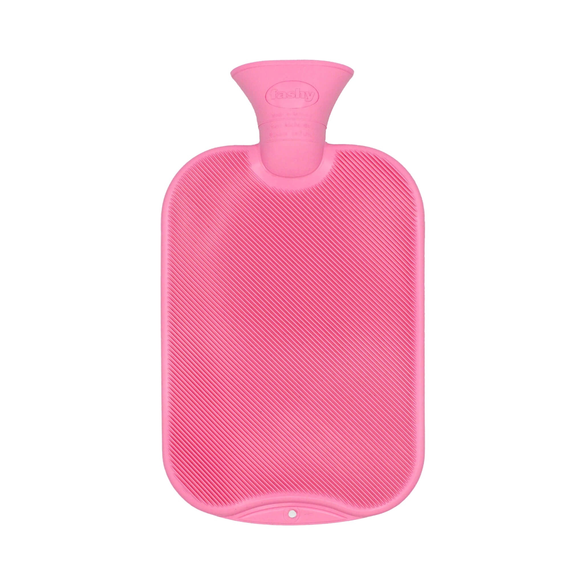 2 Liter Rose Single Ribbed Fashy Hot Water Bottle - Warm & Cozy for Winter Nights, Period Pain Relief, and Bed Warming - Perfect for Home, Office, and Travel Use
