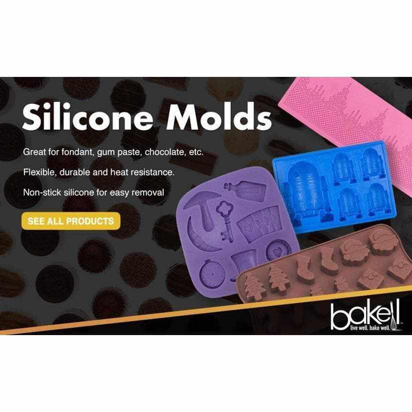 Bakell® Silicone Buckle Mold for DIY Crafts, Resin Jewelry, and Soap Making – Perfect for Homemade Accessories and Gifts