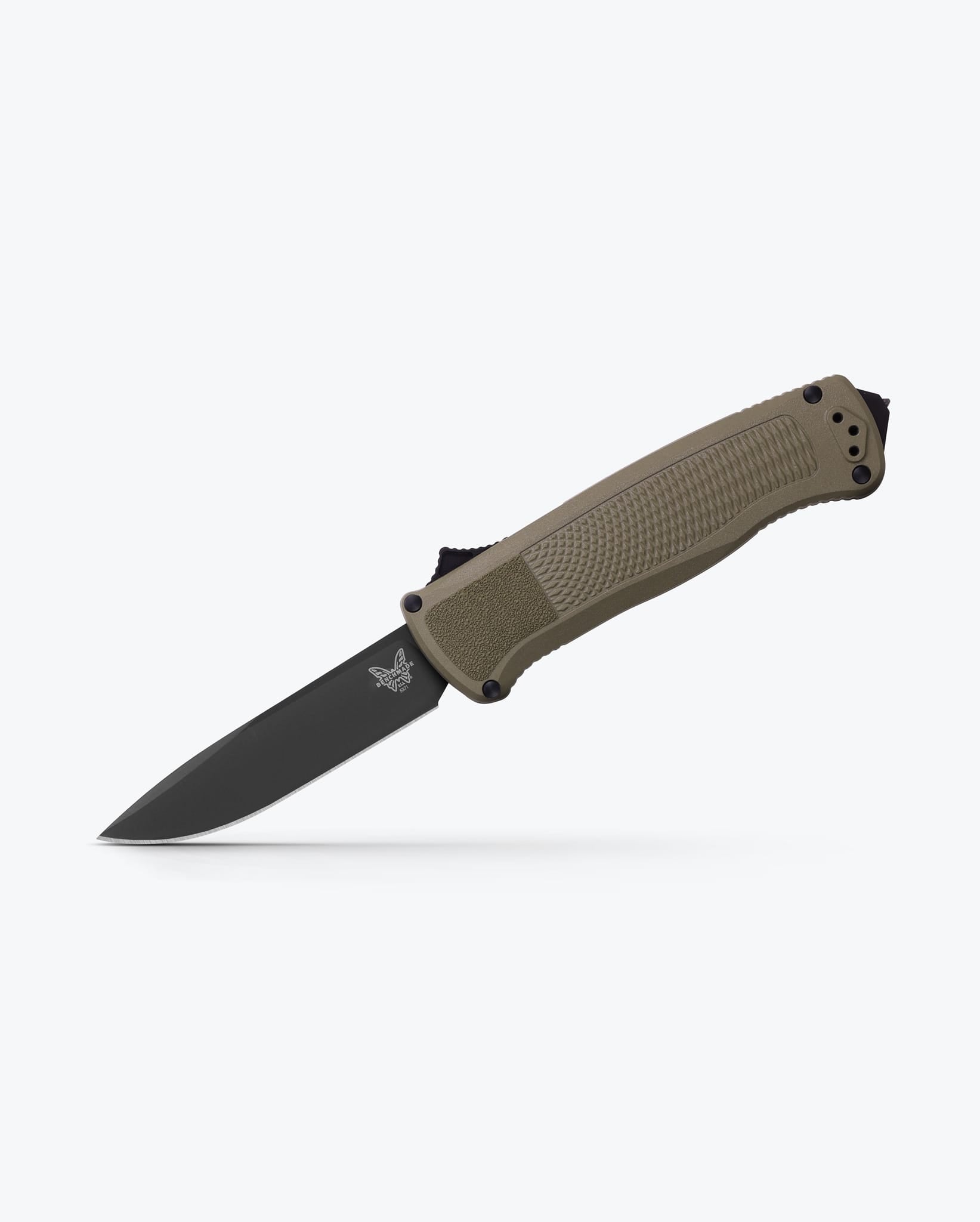 Shootout® Ranger Green Grivory® Drop Point Tactical Knife - Outdoor Survival, Hunting, Camping & EDC Gear