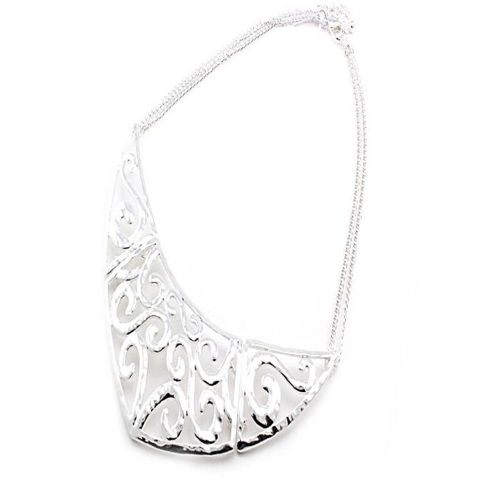 Elegant Geometric Filigree Necklace Set for Women - Vintage Boho Jewelry Gift for Her - Perfect for Parties, Weddings & Date Nights