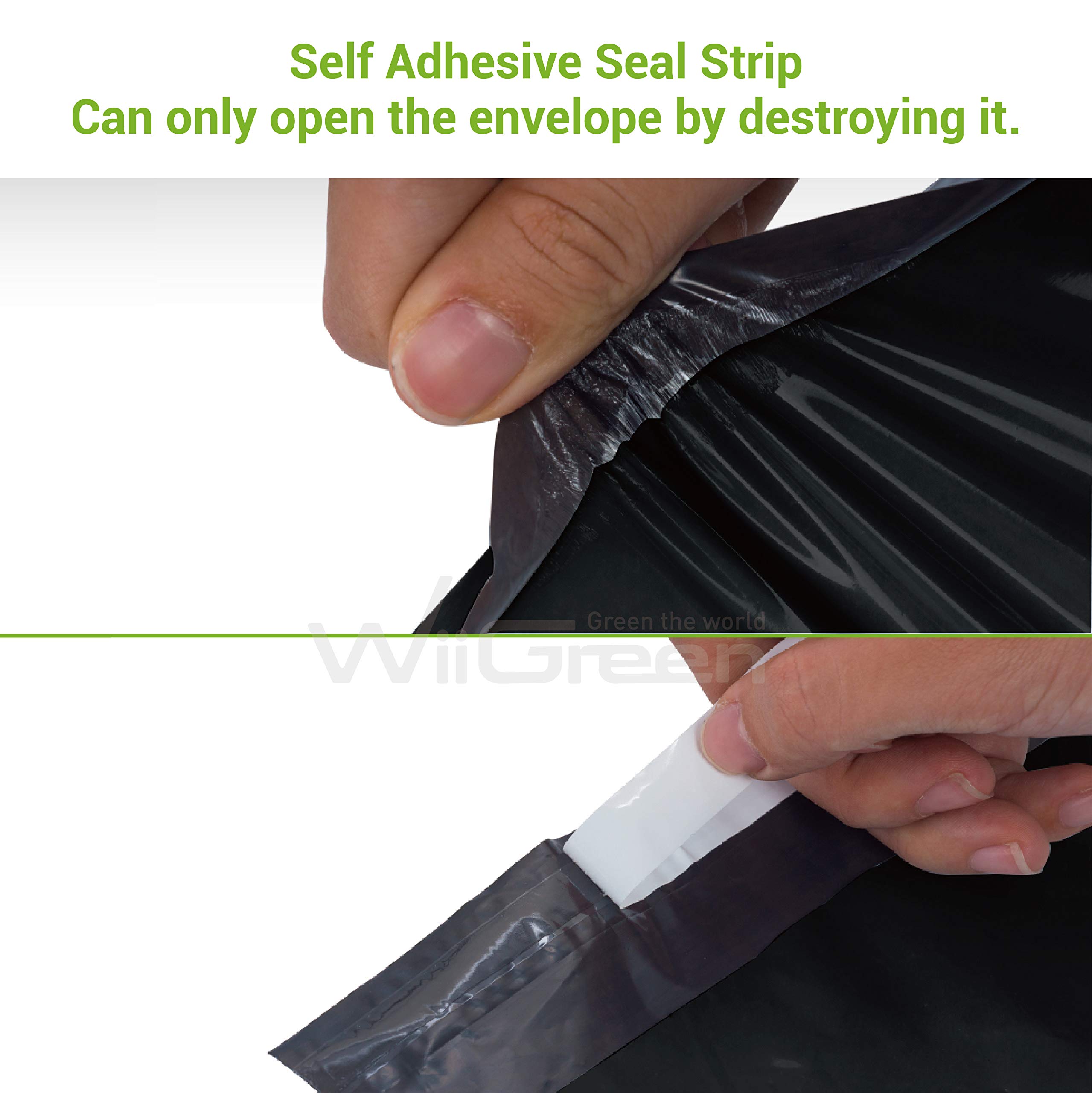 1000 PCS 14.5x19 inch Black Poly Mailers - Self Adhesive, Waterproof & Tear-Proof Shipping Envelopes for Office, Industrial & Postal Use | Durable Packaging Bags for Ecommerce, Gifts & Mailing