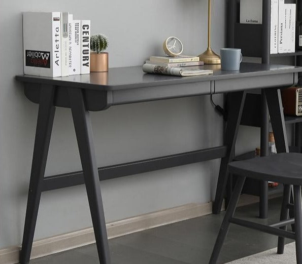 Modern Classic Writing Desk by ANDREW - Elegant Home Office Furniture for Study & Work | Perfect for Small Spaces & Minimalist Decor