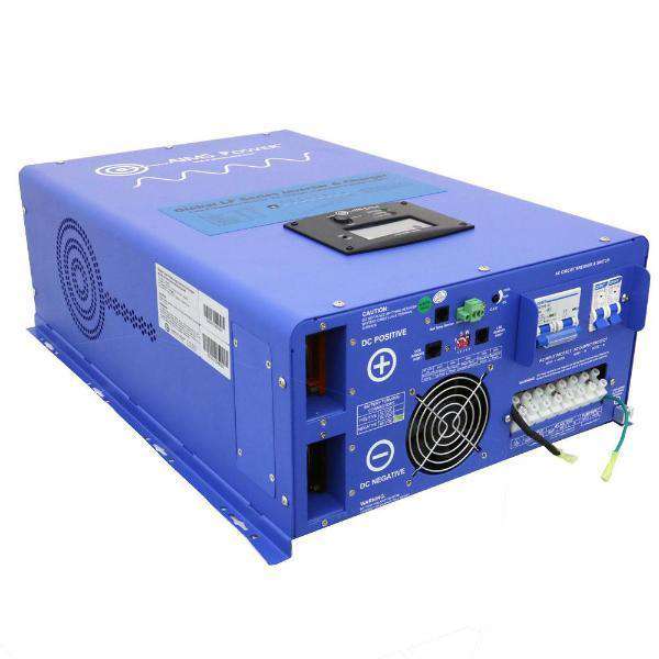 Aims Power PICOGLF10KW48V240VS 10000 Watt Pure Sine Wave Inverter Charger - 48V to 240V, Heavy Duty for RVs, Solar Systems & Off-Grid Power Backup