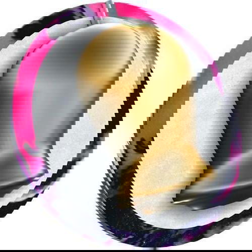 Ebonite Turbo/R Pink Black White Bowling Ball - High Performance for Strikes & Spares | Perfect for League Play & Tournaments
