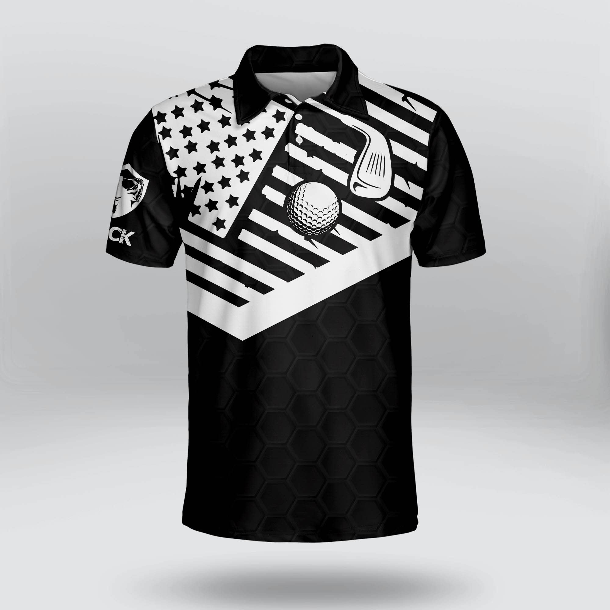Funny Golf & Beer Polo Shirts for Men - Personalized American Golf Shirts, Short Sleeve Dry Fit Performance Polo - Perfect for Golf Outings, Casual Wear & Beer Lovers