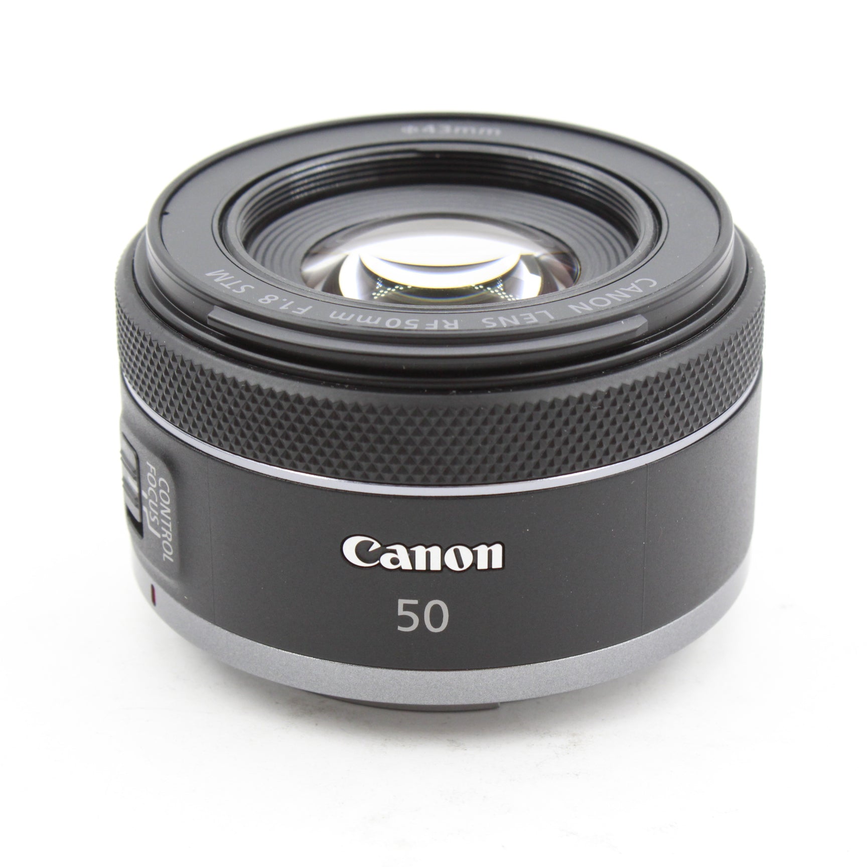 Open Box Excellent Condition Canon RF 50mm f/1.8 STM Lens - Premium Portrait & Low Light Photography for DSLR Cameras