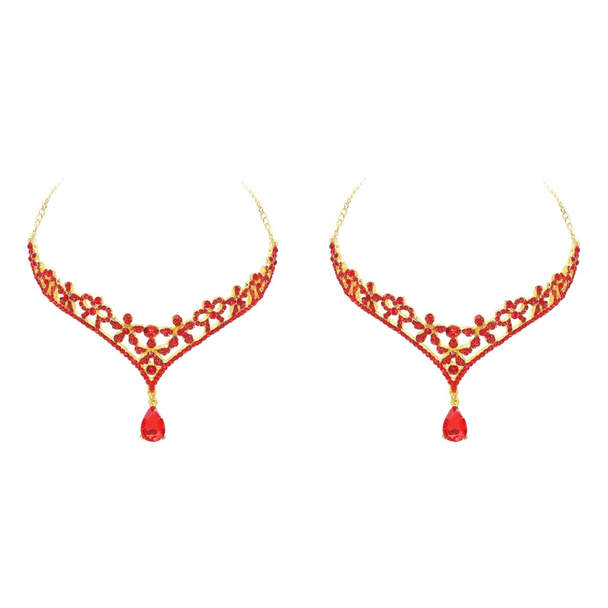 2 Pcs Wedding Forehead Chain Bridal Frontlet Headpiece - Elegant Forehead Jewelry for Bride, Bridesmaids & Boho Wedding - Perfect for Ceremonies, Photos & Special Occasions
