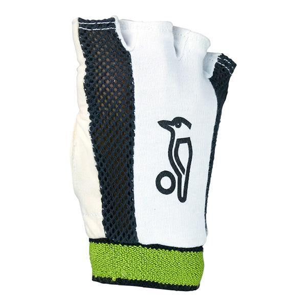 Kookaburra Fingerless Padded Cricket Wicket Keeping Gloves - Breathable Inner Gloves for Wicket Keepers & Fielders - Perfect for Cricket Practice & Matches