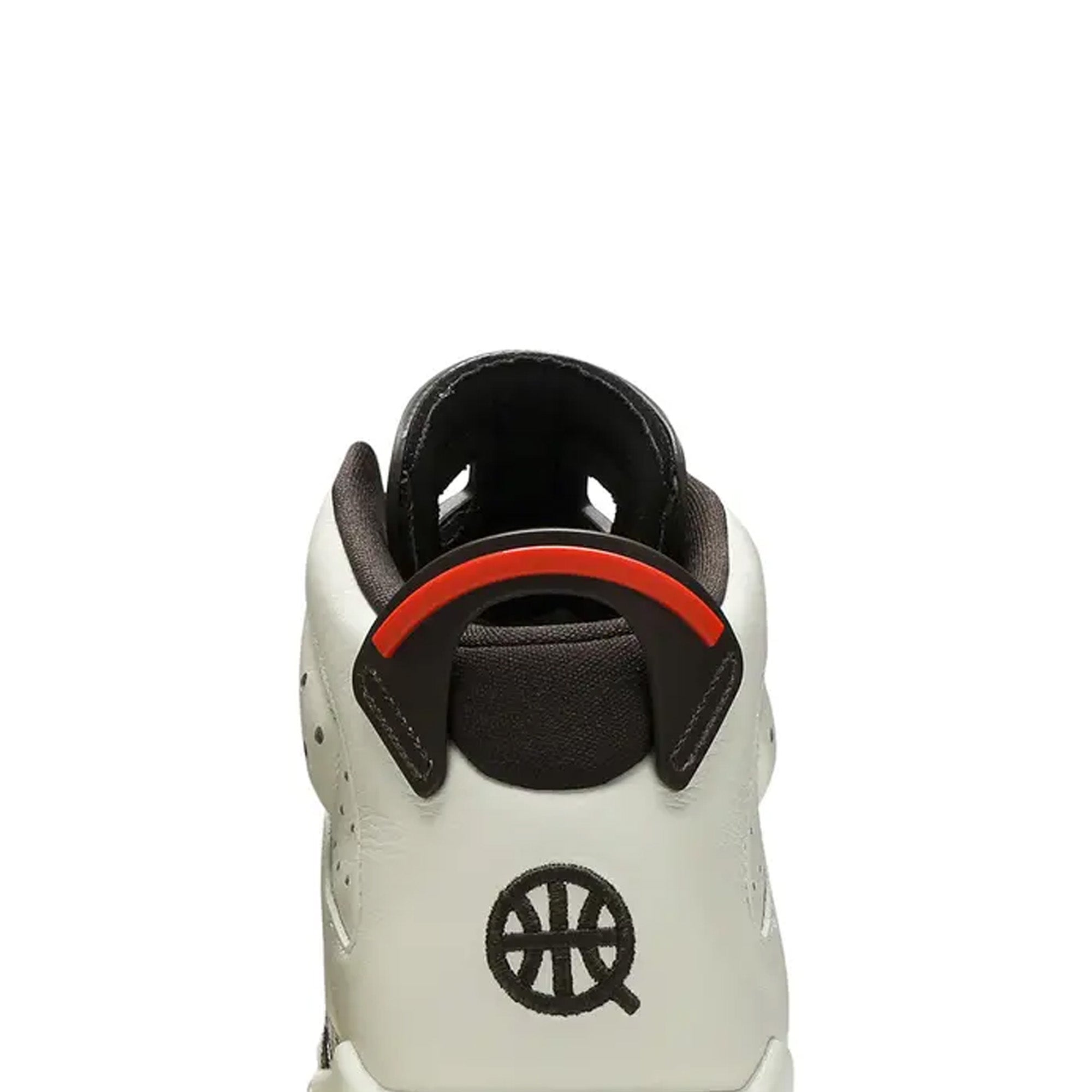 Air Jordan 6 Retro 'Quai54' GS Basketball Shoes - Sail/Brown Colorway for Kids | Perfect for Streetwear & Basketball Games