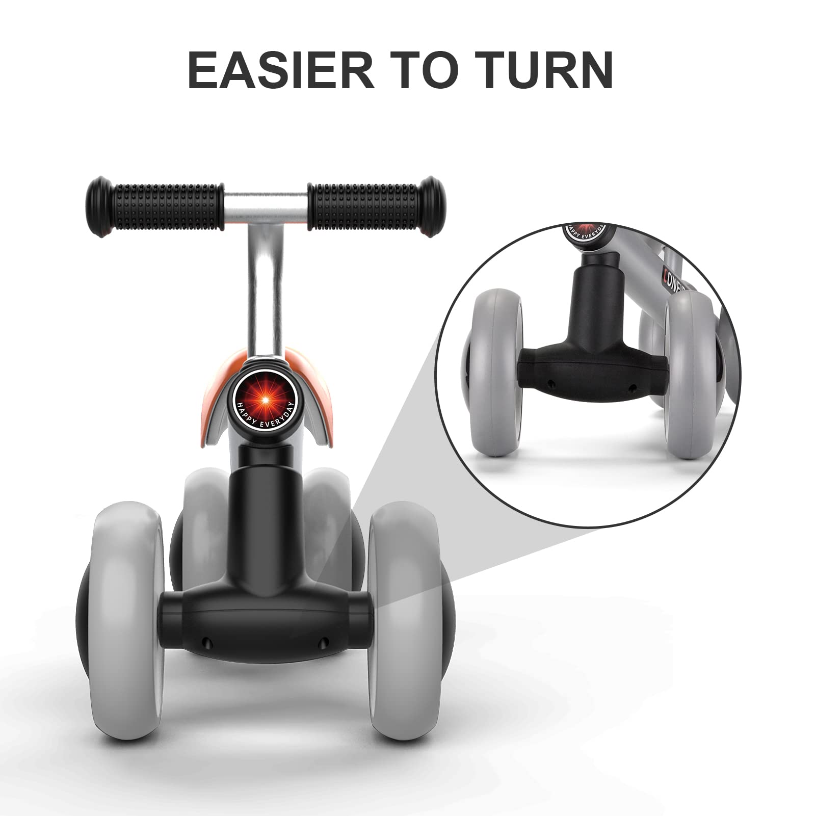 **Best Baby Balance Bike for 1-3 Year Olds - No Pedal Toddler Bike with Silent Wheels | First Bike Gift for 1 Year Old Boys & Girls | Perfect for Indoor & Outdoor Play, Learning to Ride**