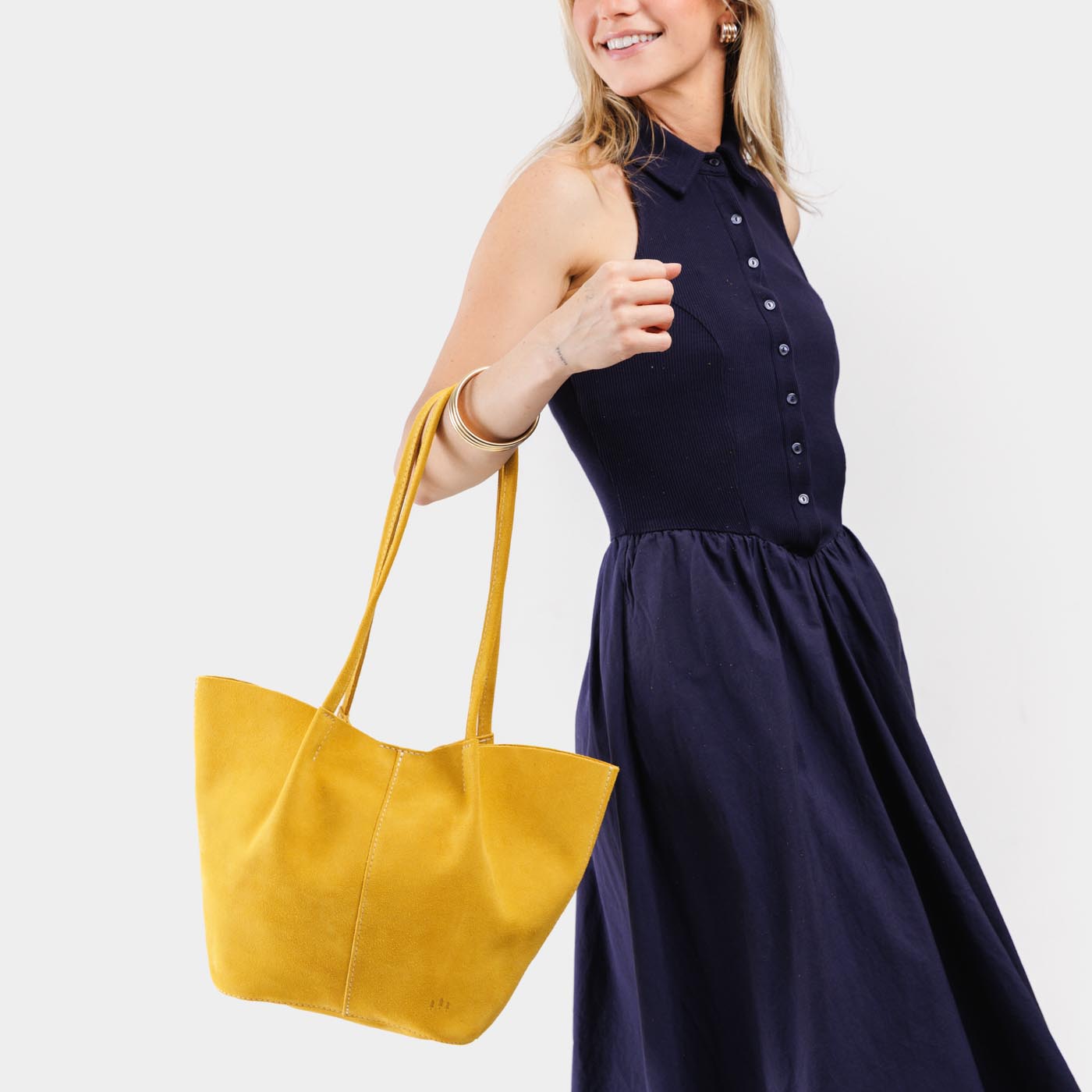 Devan Bucket Tote Bag - Large Waterproof Beach Tote with Zipper Closure - Perfect for Travel, Shopping, and Beach Day Essentials