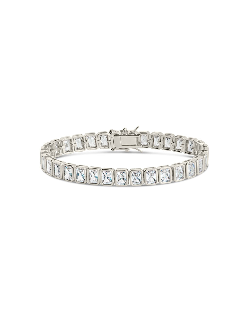 Roxie Bezel CZ Tennis Bracelet for Women - Elegant Cubic Zirconia Wedding Jewelry Gift - Perfect for Anniversaries, Parties & Special Occasions