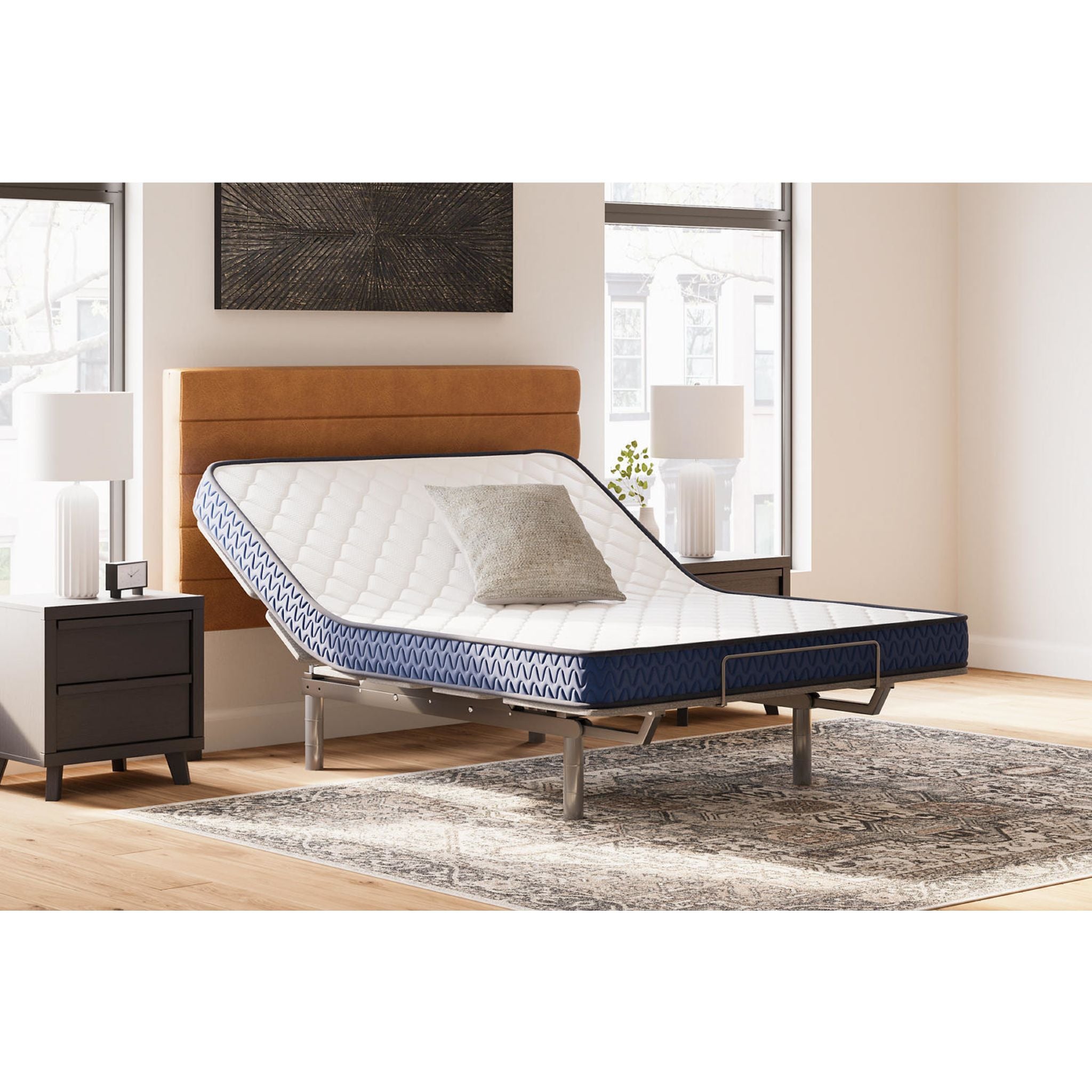 Ashley Sleep Essentials 6 Inch Firm Mattress - Premium Support for Back Pain Relief & Pressure Relief - Perfect for Guest Rooms, Kids Beds & Small Spaces