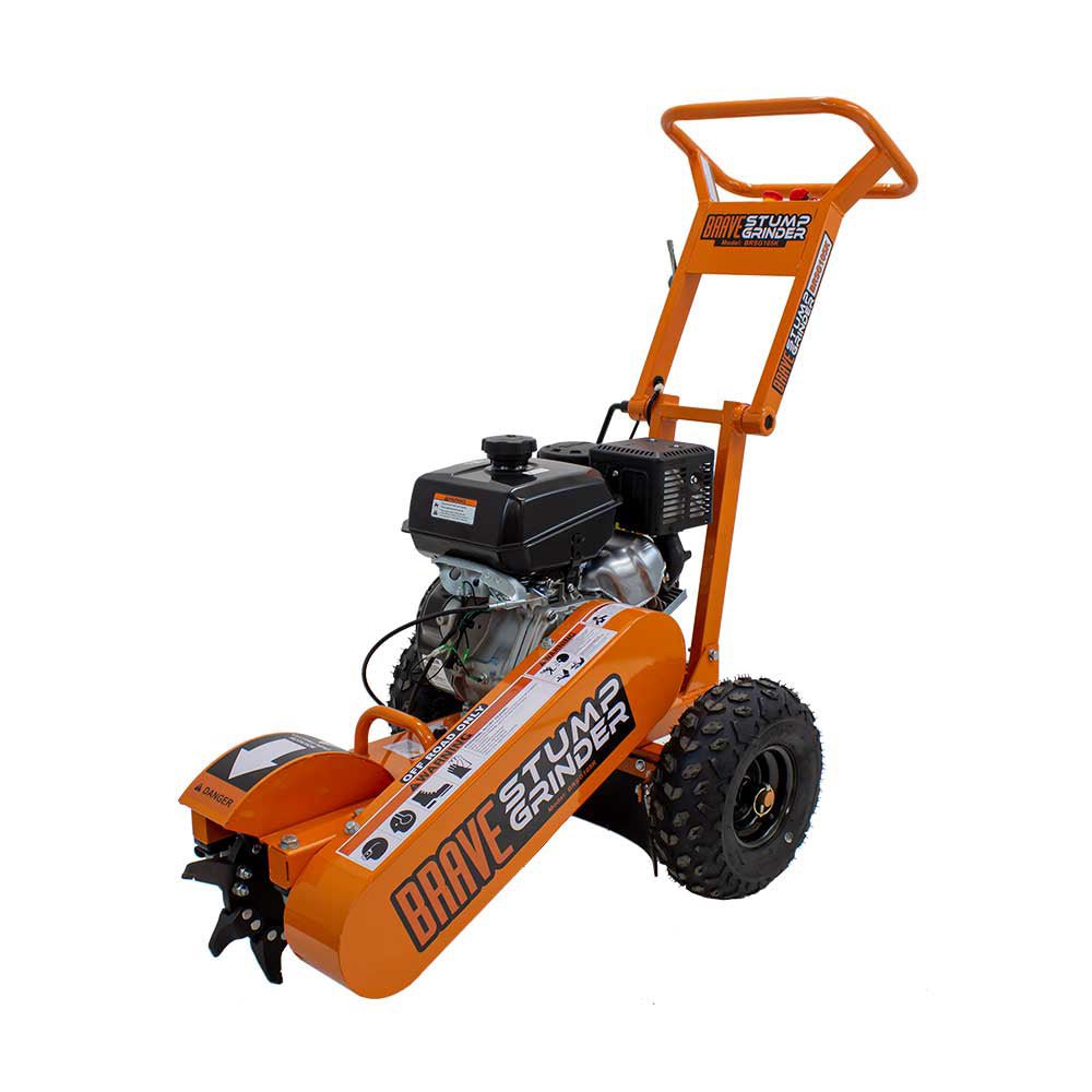 14 HP Kohler Gas Powered Stump Grinder - Heavy Duty Tree Stump Removal for Landscaping and Yard Cleanup