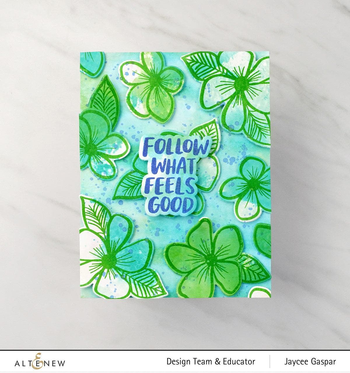 Ocean Dreams Fresh Dye Ink 6 Mini Cube Set for Card Making, Scrapbooking & DIY Crafts - Vibrant Watercolor Ink Pads for Stamping, Art Projects & Mixed Media
