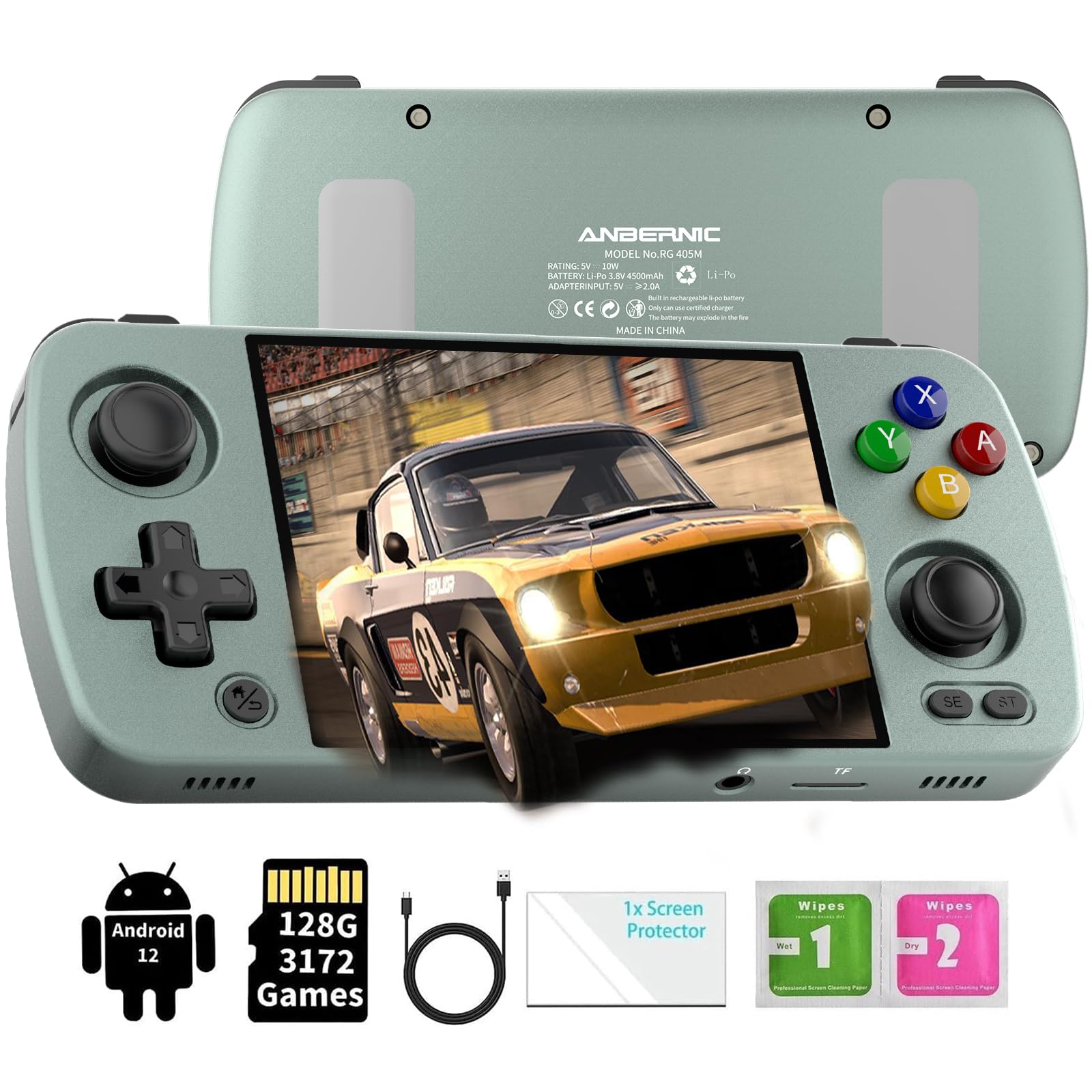 RG405M Retro Handheld Game Console - 4