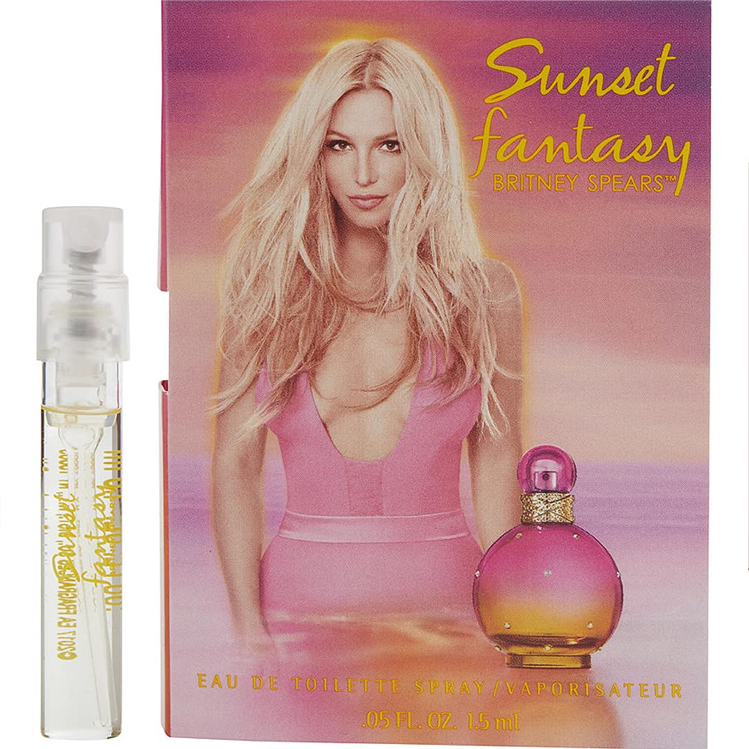 Britney Spears Perfume - Women's Eau De Toilette Spray Vial on Card | Gift Set for Her, Birthday & Anniversary Present | Everyday Wear & Special Occasions