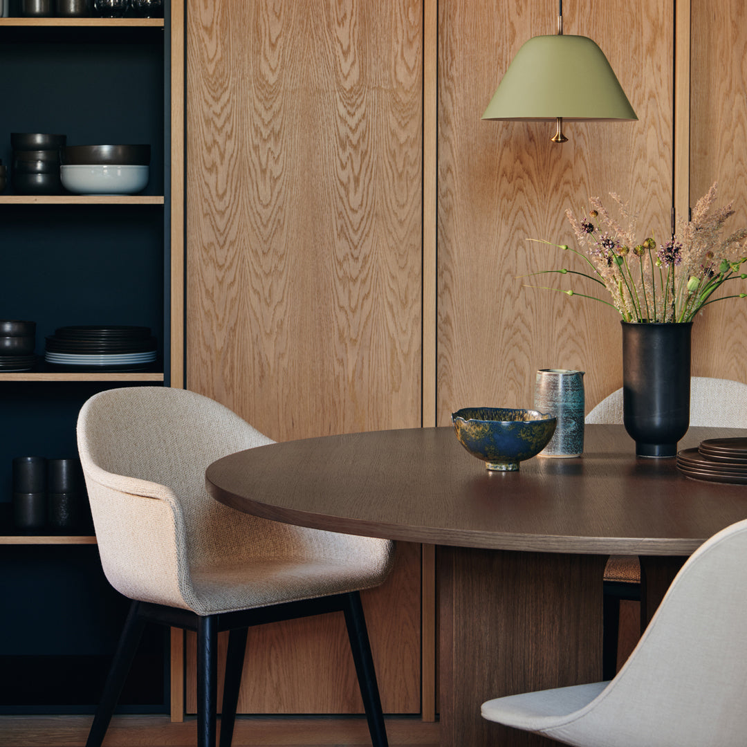Stylish Androgyne Dining Table - Modern & Versatile for Kitchen, Dining Room, or Office | Perfect for Small Spaces & Entertaining Guests