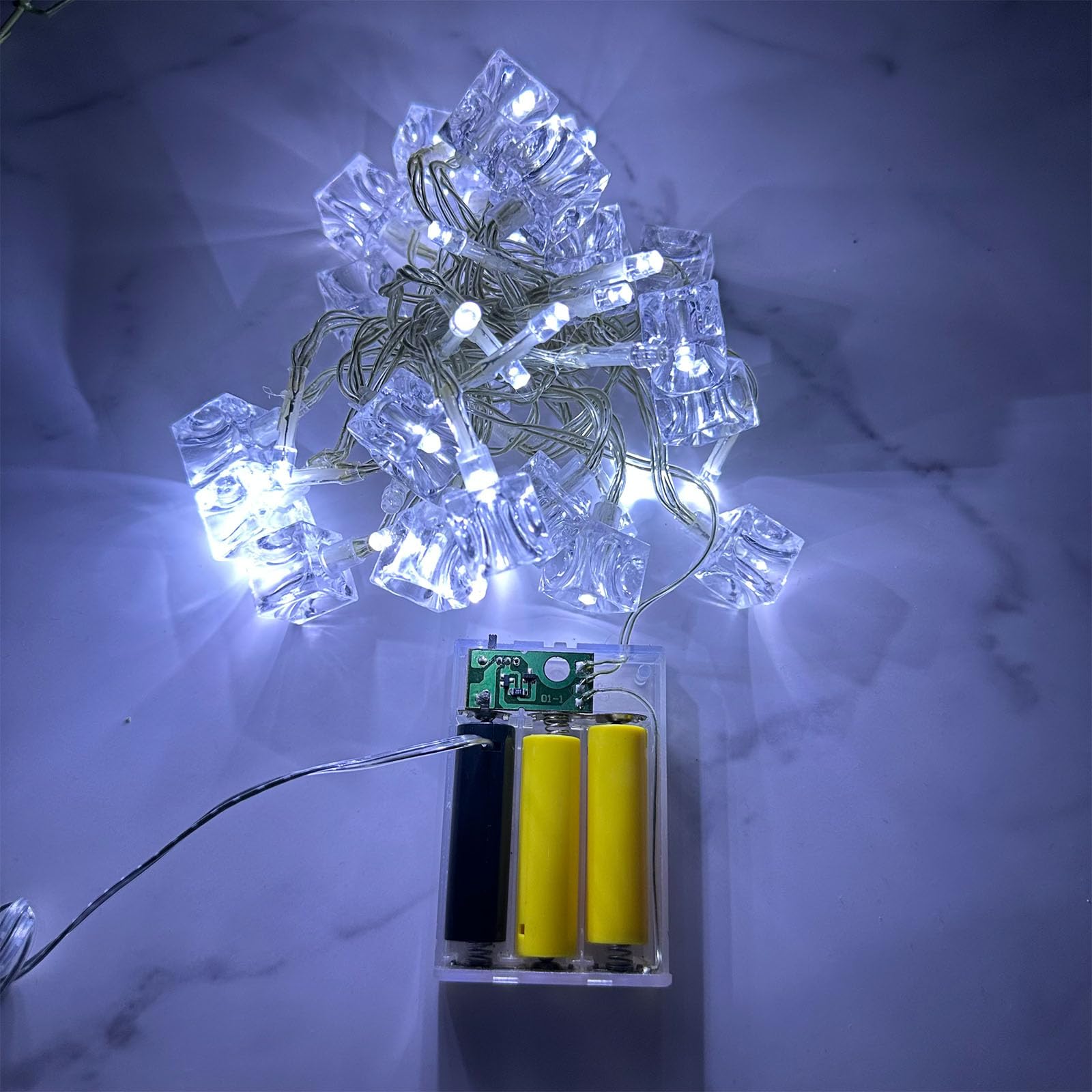 AA Battery Eliminators Power Supply Adapter - Replace AA Batteries for LED Lights, Electric Clocks & Christmas Tree Decorations - Perfect for Holiday Lighting, Home Electronics & DIY Projects
