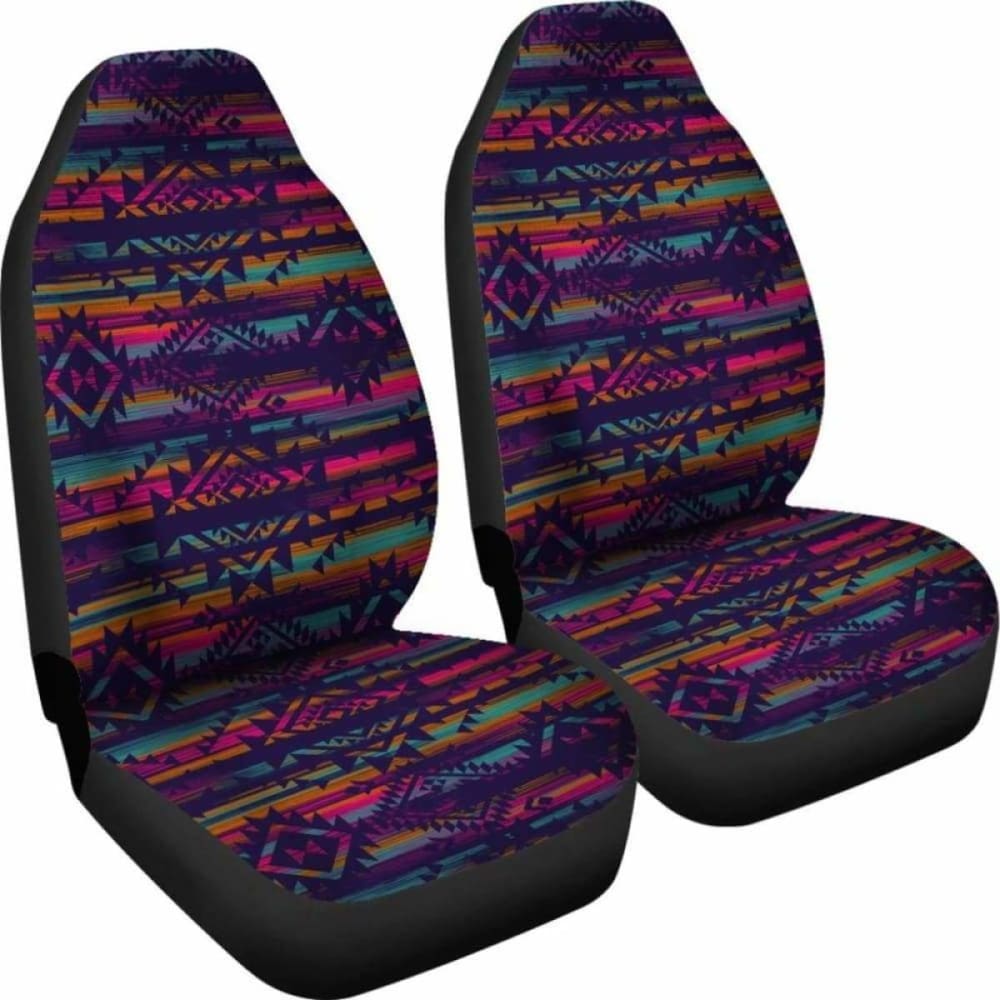 Premium Aztec Pattern Car Seat Covers - Universal Fit for Cars, Trucks & SUVs - Protect Your Seats from Wear & Tear - Perfect for Road Trips, Daily Commutes & Outdoor Adventures