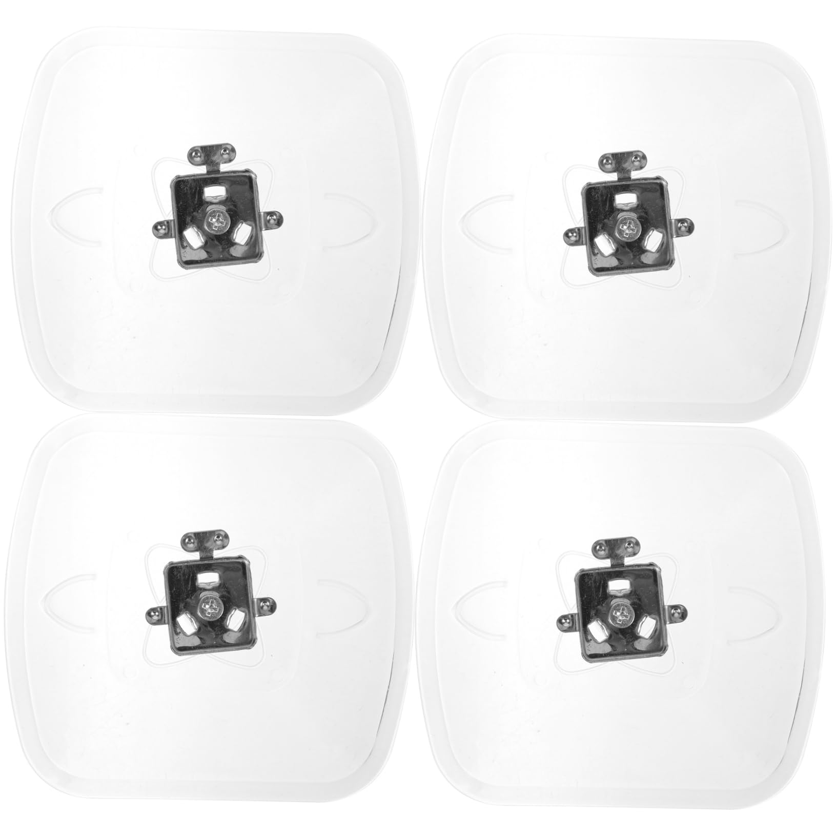 COOLHIYA 4-Piece Range Hood Oil Catcher Set - Plastic Kitchen Oil Collector Cups with European Style Design for Grease and Drip Containment | Perfect for Range Hoods, Stovetops, and Cooking Areas